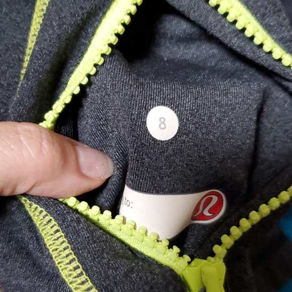 Black and neon green Lulu Define jacket - Picture 5 of 5